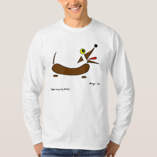 Resumen de la camiseta de manga larga de los hombr