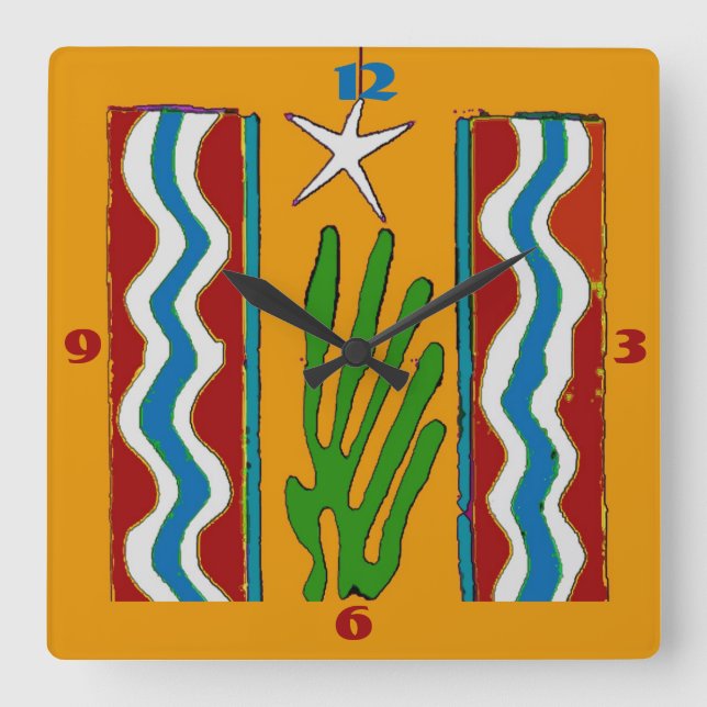 Resumen de la cara del reloj de la estrella del de (Anverso)