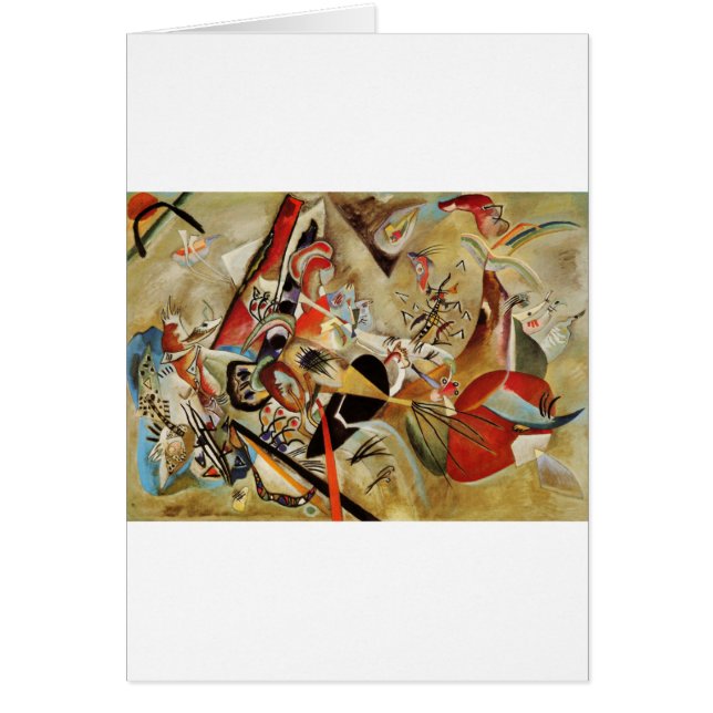 Resumen de la composición de Kandinsky (Frente)