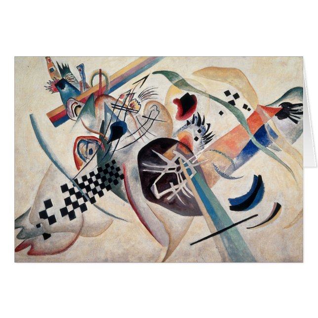 Resumen de la composición de Kandinsky (Anverso (Horizontal))