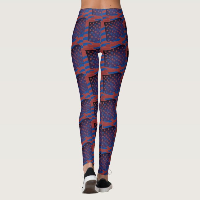 Resumen de la dama de yoga leggings (Reverso)