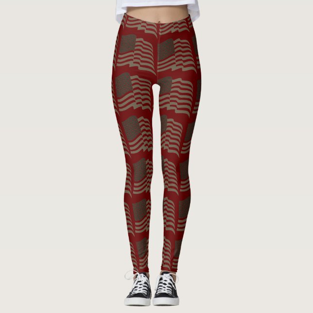 Resumen de la dama de yoga leggings (Anverso)