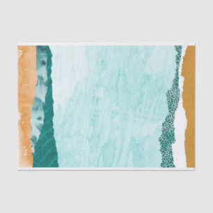 Resumen de la descomposición del papel del río azu