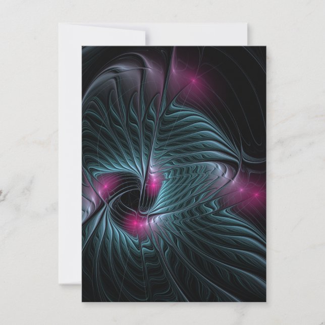 Resumen de la fantasía colorida fractal (Anverso)