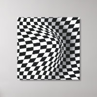 Resumen de la ilusión óptica del arte op en blanco