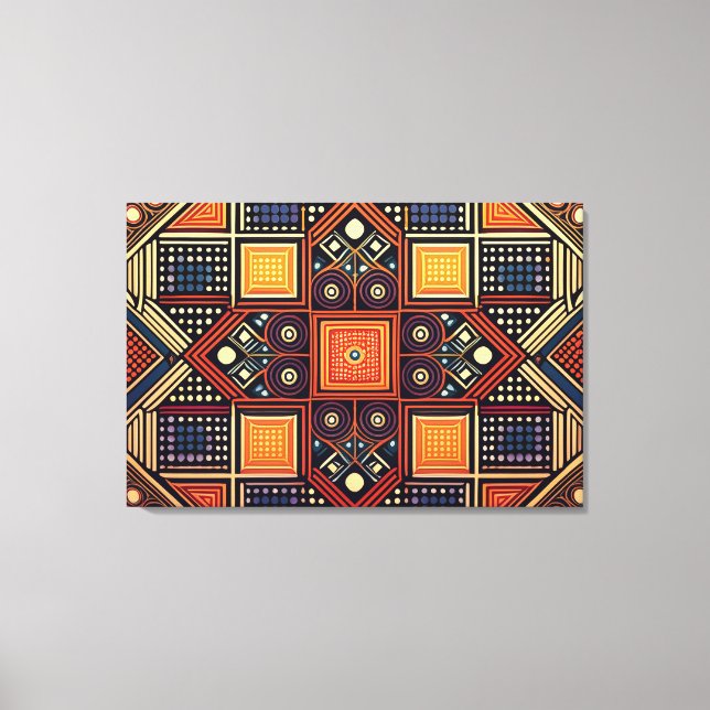 Resumen de la impresión de lienzo de arte (Anverso)