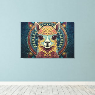 Resumen de la impresión de lienzo de arte