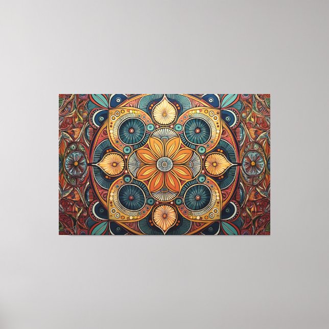 Resumen de la impresión de lienzo de arte (Anverso)