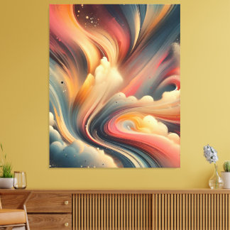 Resumen de la impresión de lienzo estirado en pinc