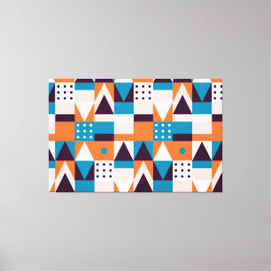 Resumen de la impresión de lienzo mosaico