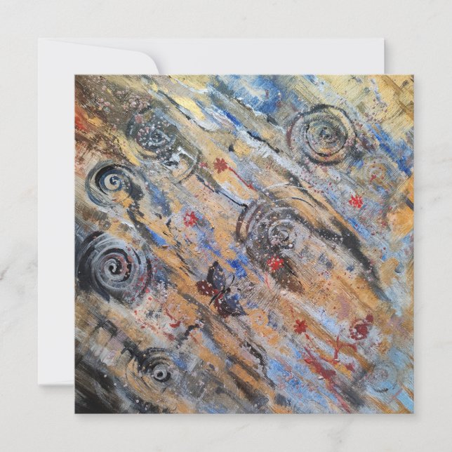 Resumen de la mariposa dorada y plateada (Anverso)