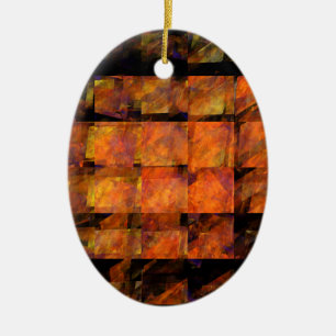 Resumen de la pared: ornamento artístico oval