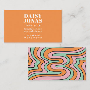 Resumen de la tarjeta de presentación de Retro 70