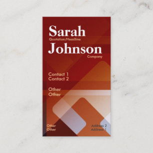 Resumen de la tarjeta de presentación vertical de