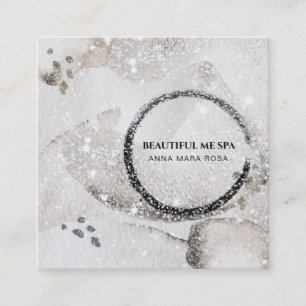 *~* Resumen de la tarjeta de visita Purpurina negr