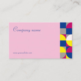 Resumen de la tarjeta de visita QR de la fucsia am