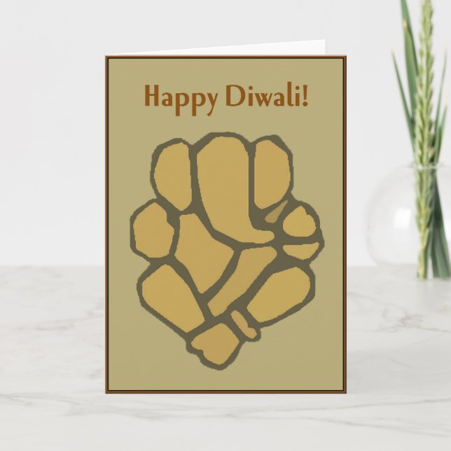 Resumen de la tarjeta Ganesh Diwali (Anverso)