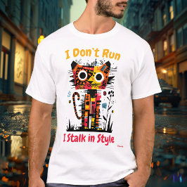 Resumen de la vibrante camiseta gráfica del tigre