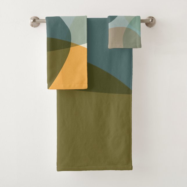 Resumen de las formas geométricas azul y amarillo (In situ)