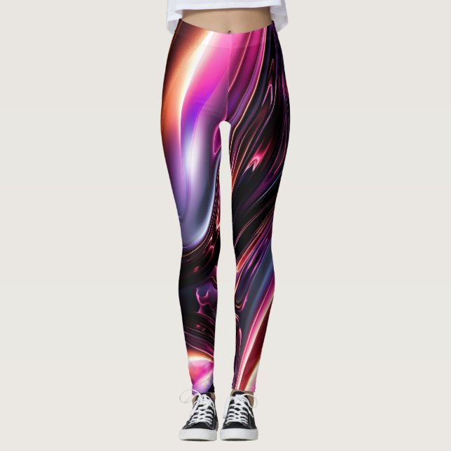 Resumen de las líneas de Neon Leggings (Anverso)