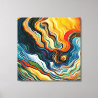 Resumen de las ondas de color del arte moderno