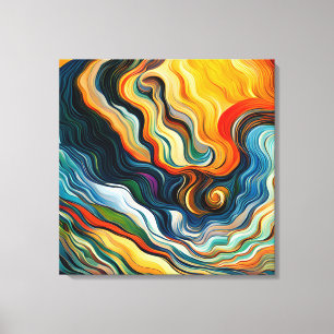 Resumen de las ondas de color del arte moderno