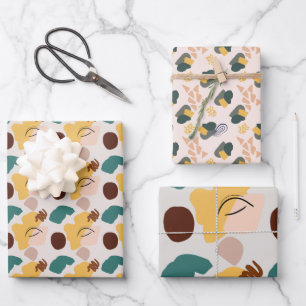 Resumen de las sombras de arte de las hojas de pap