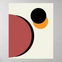 Resumen de los círculos de arte moderno Naranja ne