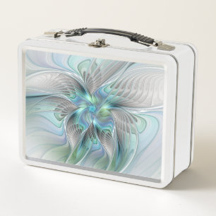 Resumen de mariposa azul verde azul Fantasía arte