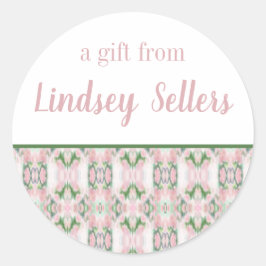 Resumen de Pegatinas de regalos personalizados de 