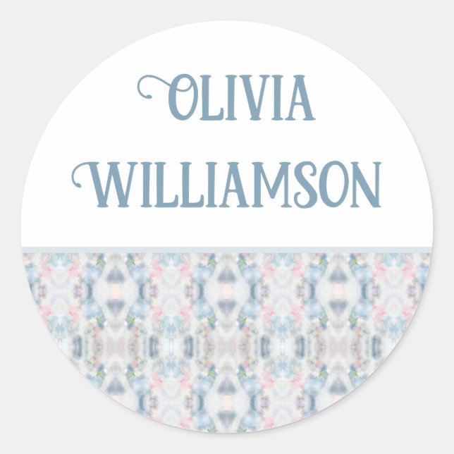 Resumen de Pegatinas de regalos personalizados de  (Anverso)