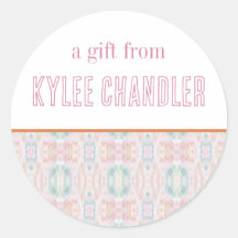 Resumen de Pegatinas de regalos personalizados de 