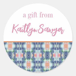 Resumen de Pegatinas de regalos personalizados de 