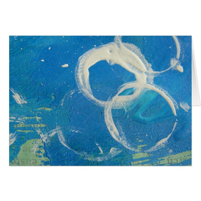 Resumen de pintura de medios mixtos (Anverso (Horizontal))