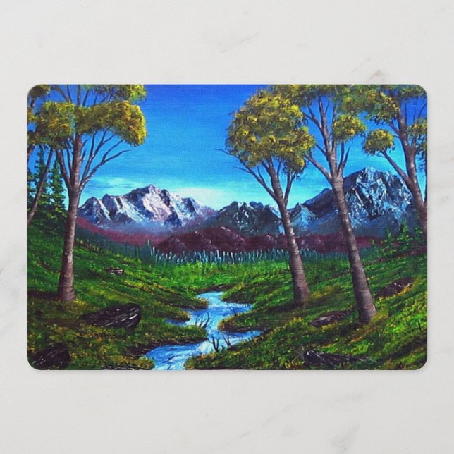 Resumen de Rocky Mountain Stream (Anverso)