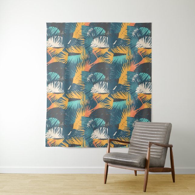 Resumen de tapices del patrón de hojas (In situ)