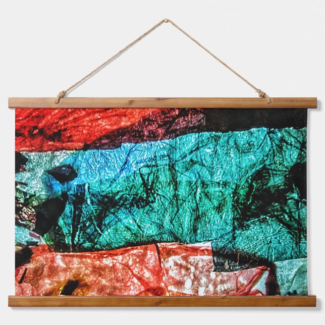 Resumen de tapiz de madera de tiras de madera coro (Anverso )