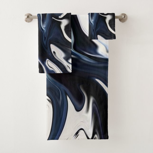 Resumen de textura de flujo de mármol líquido eleg (In situ)