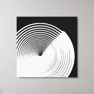 Resumen Decoración de pared de tela de tinta blanc