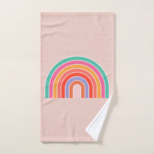 Resumen del arco iris retro colorido
