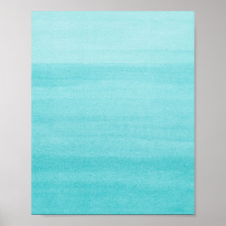 Resumen del arte acuático de Aqua Blue Ombre
