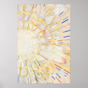 Resumen del arte colorido del sol
