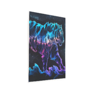 Resumen del arte conceptual de la tinta del tigre