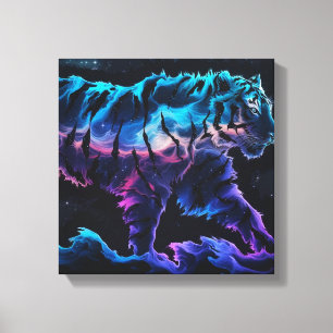 Resumen del arte conceptual de la tinta del tigre