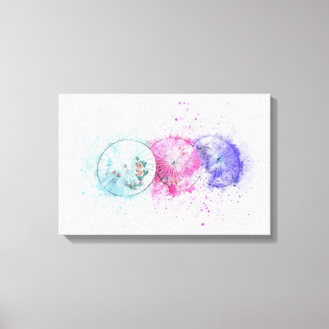 Resumen del arte de los paraguas (Anverso)