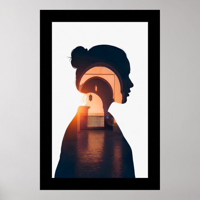 Resumen del arte del muro de puertas marroquí (Frente)