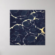 Resumen del arte estilo tinta de alcohol en azul o