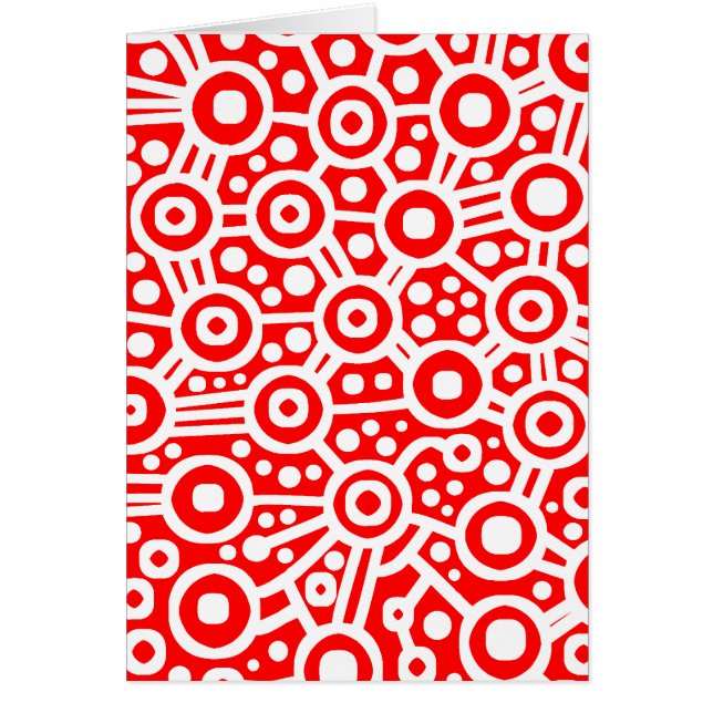 Resumen del circuito de Alien - Blanco sobre rojo (Frente)