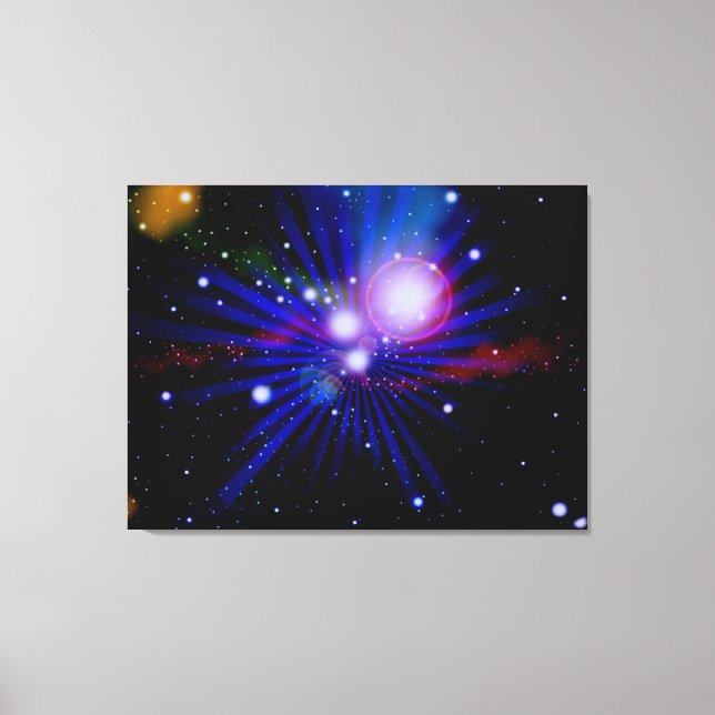 Resumen del diseño de arte de la galaxia ligera co (Anverso)