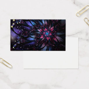 Resumen del diseño de flor fractal.